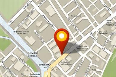 Map showing AlbergoTech Solutions Milan location